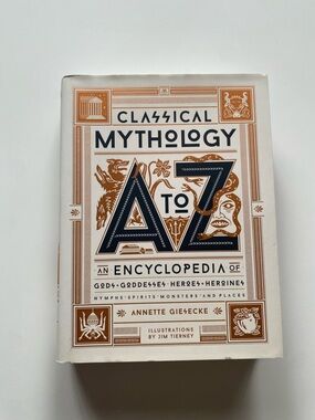 Classical Mythology A to Z by Annette Hardcover Encyclopedia